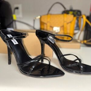 Steve Madden Black Patent Leather Heels